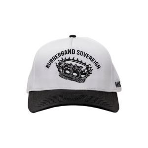 Rubberband Sovereign B & W Hat