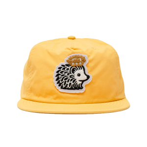 Rubberband Sovereign Yellow “Lil Guy” Hedgehog Cap